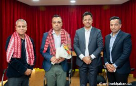 अनलाइनखबरको प्रधान सम्पादकमा बस्नेत, गाउँलेको बिदाइ