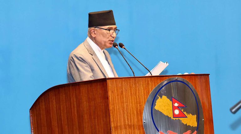 बजेटको सिद्धान्त र प्राथमिकता संसद्‌मा पेश