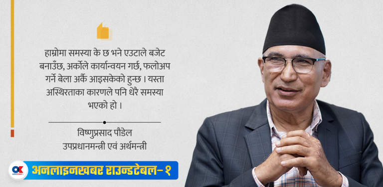 हामी अनुशासनतिर फर्किएको बजेट बनाइरहेका छौं