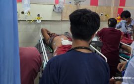 छोरी र भतिजाको हत्या गर्ने लिलाराजलाई भरतपुर अस्पतालमा सारियो