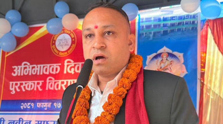 पोखरा महानगर-४ का अध्यक्ष पराजुली पक्राउ