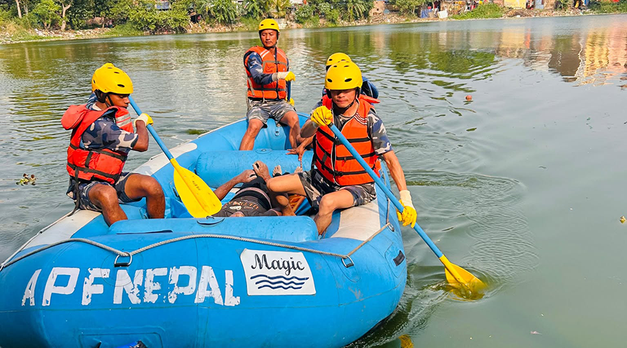 सार्वजनिक पोखरीमा नुहाउन पसेका रविनलालको डुबेर मृत्यु