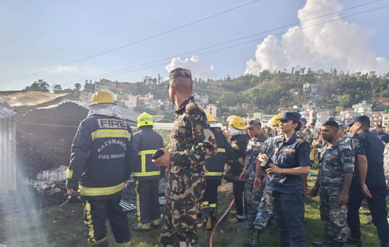 चन्द्रागिरिस्थित कपास उद्योगमा आगलागी