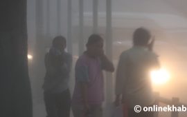 काठमाडौंमा तीव्र गतिको हावाहुरी, जनजीवन प्रभावित