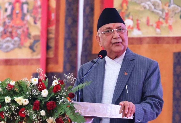 प्रधानमन्त्री ओलीले भने– हामीले भारत–पाकिस्तानलाई नलड्न सुझाव दियौं