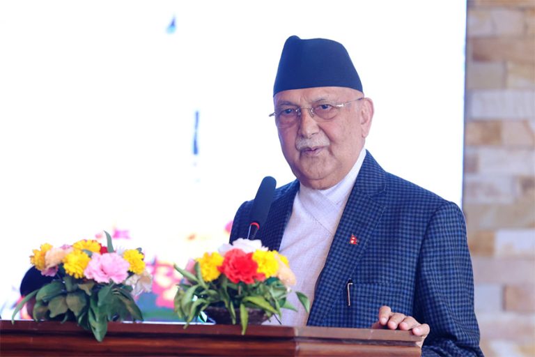 देउवाजीलाई १४ महिनापछि धुमधामसँग प्रधानमन्त्री पद हस्तान्तरण गर्छुः प्रधानमन्त्री ओली