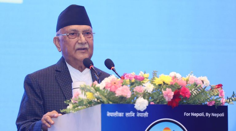 एमालेले एनआरएनएलाई दलीय हितमा प्रयोग गर्दैन : प्रधानमन्त्री