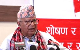 कम्युनिस्ट आन्दोलन नयाँ उचाइमा पुर्‍याउन लागेका छौं : माधव नेपाल