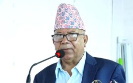 पार्टीले बिदा गर्छ भने जान तयार छु : माधव नेपाल