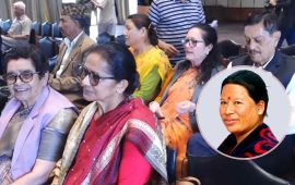 भावुक बन्यो कांग्रेस बैठक, १८ दिने हिरासत सम्झँदै रोइन् माया राई