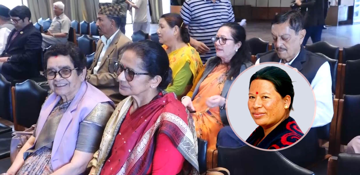 भावुक बन्यो कांग्रेस बैठक, १८ दिने हिरासत सम्झँदै रोइन् माया राई