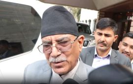 मन्त्रीले घुस डिल गरेको अडियो बाहिरिँदा प्रधानमन्त्रीले एक्सन नलिनु लाजमर्दो : प्रचण्ड