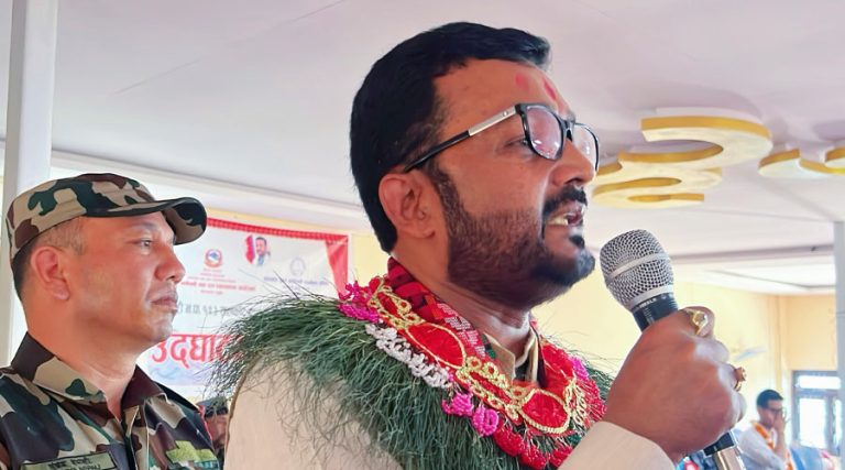 जनताको आधारभूत आवश्यकता पूरा गर्ने सरकारको उद्देश्य साकार हुँदैछ : मन्त्री यादव