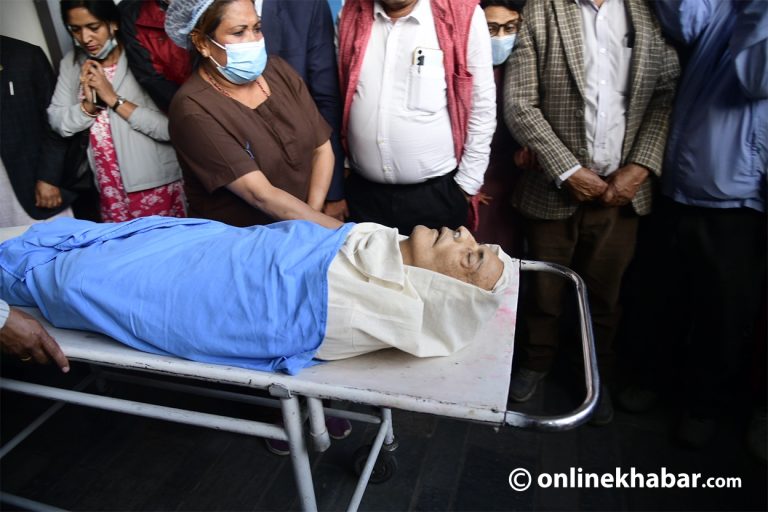 आर्यघाटतर्फ लगियो प्रदीप नेपालको पार्थिव शरीर (तस्वीरहरू)