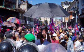 सच्चिएको राजावादी प्रदर्शन