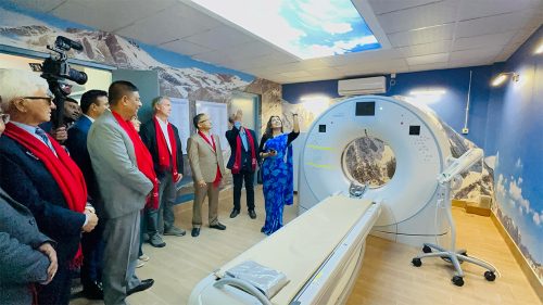 स्थापनाको ६५ बर्षपछि शिर मेमोरियल अस्पतालमा सिटी स्क्यान सेवा
