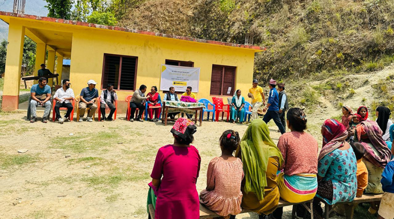 जनप्रिय आधारभूत विद्यालय भवन पुनर्निर्माण गर्न सिद्धार्थ बैंकको सहयोग