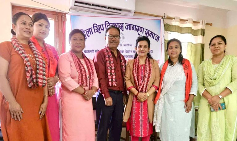३० महिलालाई लक्षित १५ दिने सौन्दर्य सीप तालिम काठमाडौंमा सुरु