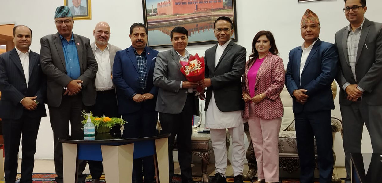 नवनियुक्त गर्भनरसँग निजी क्षेत्रको भेटः नीतिगत स्थायित्वमा पौडेलको जोड