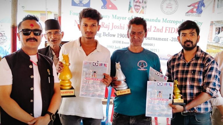 रिसोन थापाले जिते अन्तर्राष्ट्रिय बुद्धिचाल उपाधि
