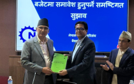 लगानी वृद्धि सहज हुने गरी बजेट ल्याउन अर्थ मन्त्रालयलाई परिसंघको सुझाव