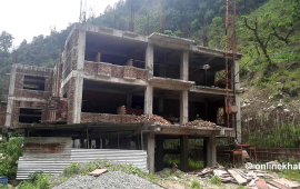 धार्चेका योजना अलपत्र छोडेर ठेकेदार गायब