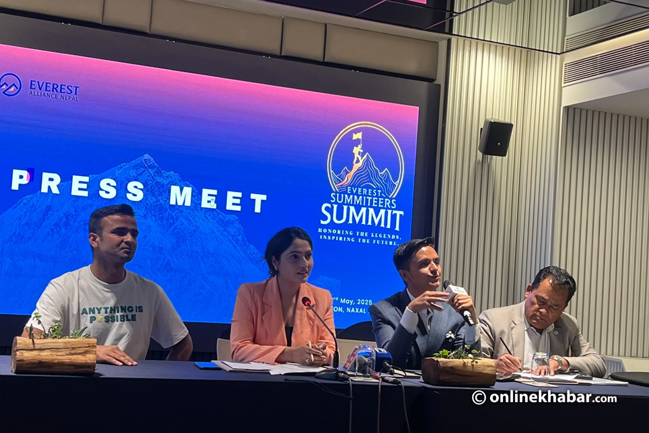 एभरेष्ट समिटिएर्स समिटमा विश्वभरका सगरमाथा आरोहीलाई सम्मान गरिने