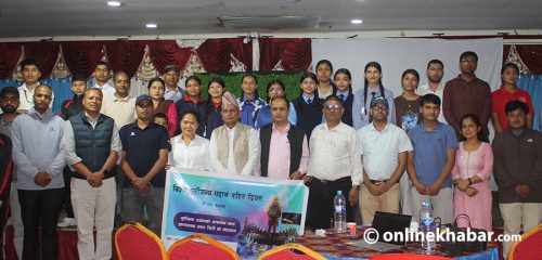 गुल्मीमा विश्व सुर्तीजन्य पदार्थरहित दिवसका अवसरमा सचेतना कार्यक्रम