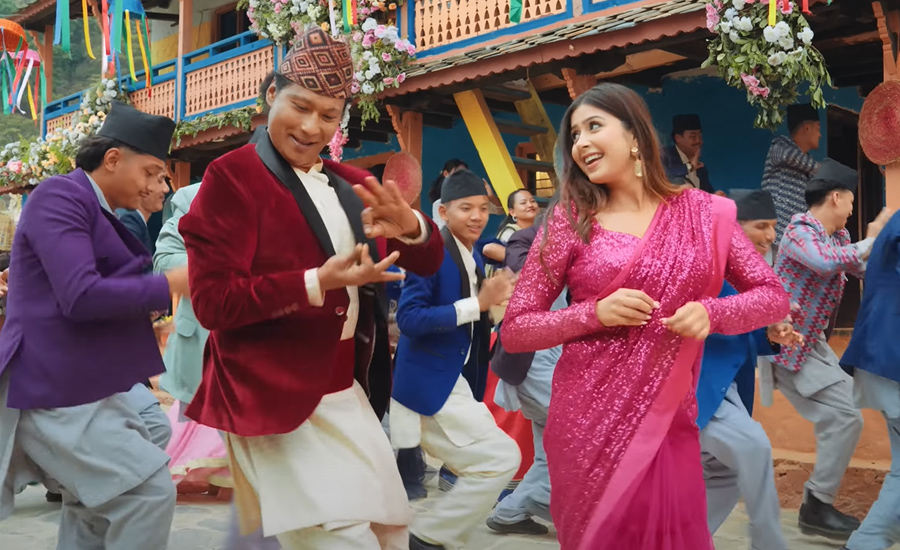 ‘जन्ते बाख्रो’को शीर्ष गीतमा रोमान्टिक गरिमा, सौगात, आसिफ