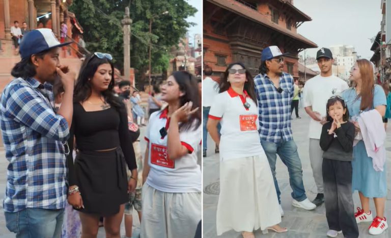 ‘प्रिमियरमा हुने झूठो प्रशंसा’ तोड्न २०० बटुवालाई फिल्म देखाउँदै ‘के घर के डेरा’