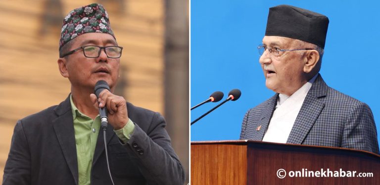 लिङ्देनलाई ओलीको जवाफ- हामी त बुढो भयौं, तपाईं चाहिँ भाग्न मिल्छ