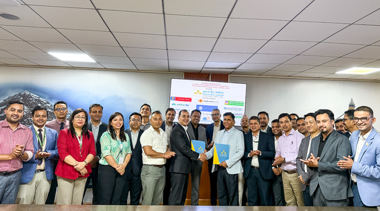 कुमारी बैंक अगुवाइमा मर्स्याङ्दी नदी जलविद्युत् आयोजनाको वित्तीय व्यवस्थापन पूरा