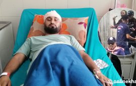 तरुण दलको खुकुरी काण्डका घाइते भन्छन्  : ‘प्रहरीले जाहेरी लिएन भन्ने सुनेको छु, पार्टीले अन्याय नगरोस्’