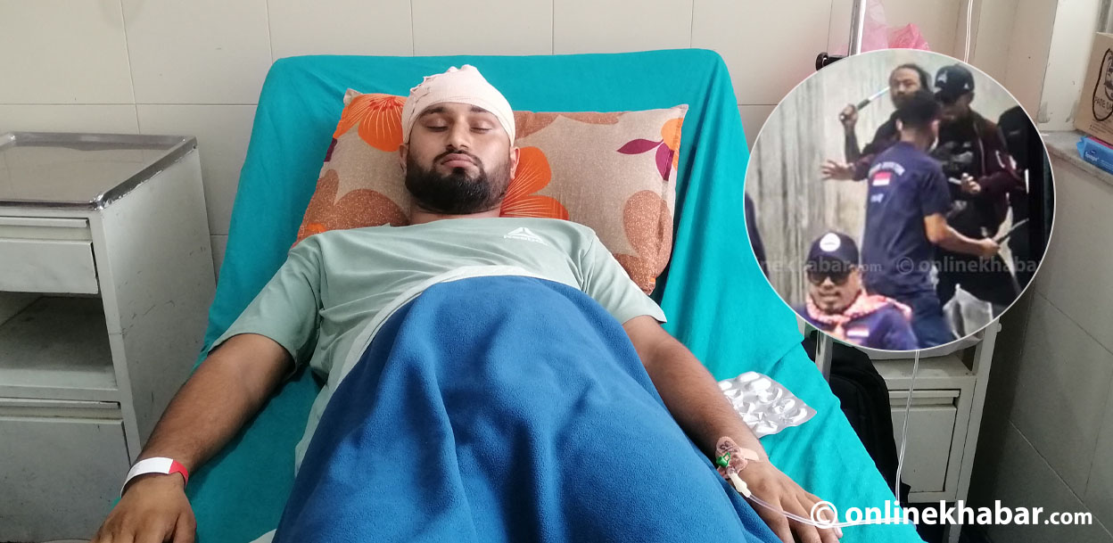 तरुण दलको खुकुरी काण्डका घाइते भन्छन्  : ‘प्रहरीले जाहेरी लिएन भन्ने सुनेको छु, पार्टीले अन्याय नगरोस्’