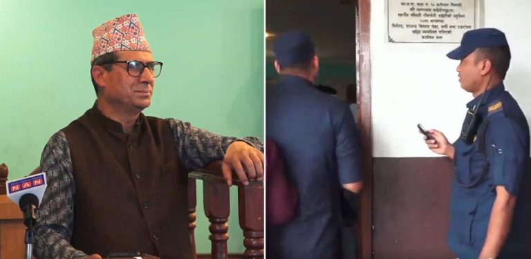 शिक्षक–कर्मचारीको विरोधपछि प्रहरीको सहयोगमा बाहिरिए महासंघका अध्यक्ष