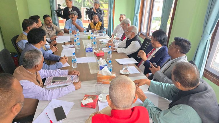 संघीय लोकतान्त्रिक मोर्चाको बैठक बस्दै