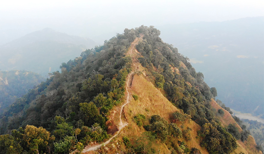 साहसिक पर्यटनको सम्भावना घोर्ले भिर