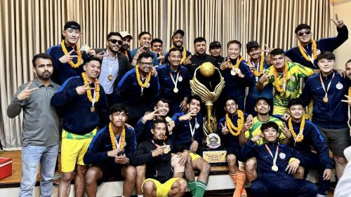 काठमाडौं लगातार दोस्रो पटक गोदावरी मेयर कप फुटबल च्याम्पियन