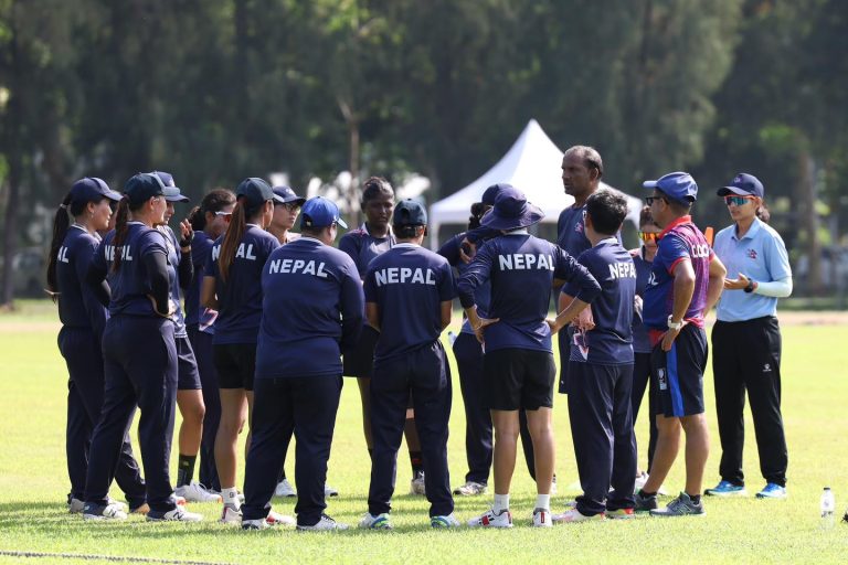 महिला टी-२० विश्वकप एसिया छनोट : नेपाल र हङकङबीचको खेल रद्द