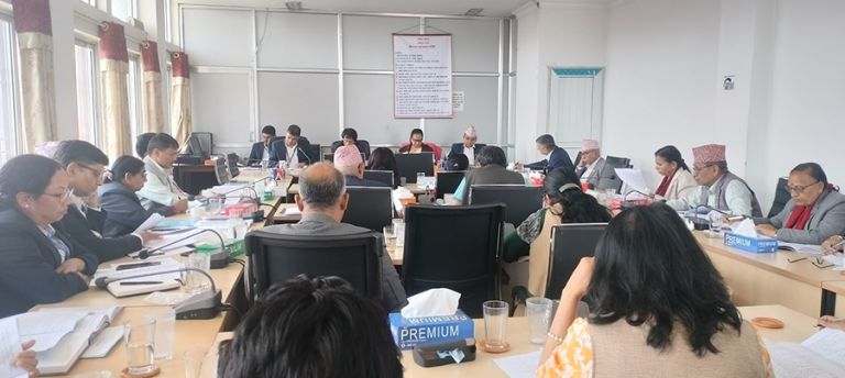 पानीजहाज विधेयकबाट ‘तोकिए बमोजिम’ शब्द घटाउँदै संसदीय समिति