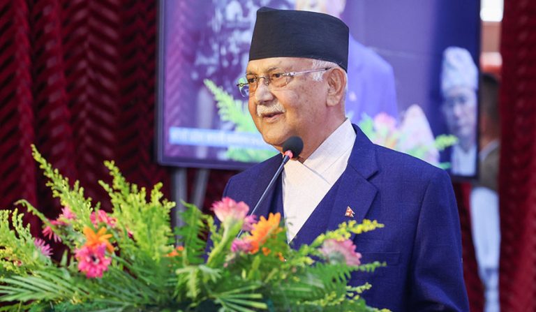 एभरेष्ट नक्कली हो, सगरमाथाको अर्काे नाम छैन : ओली