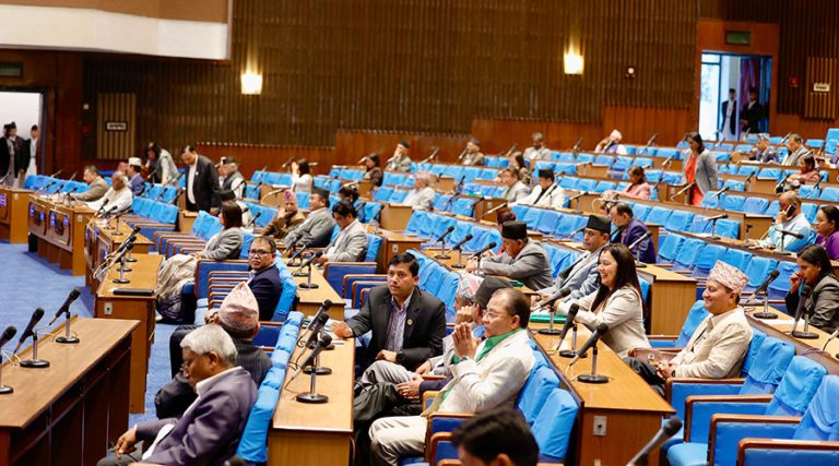 साढे १० घण्टा चल्यो प्रतिनिधिसभाको बैठक