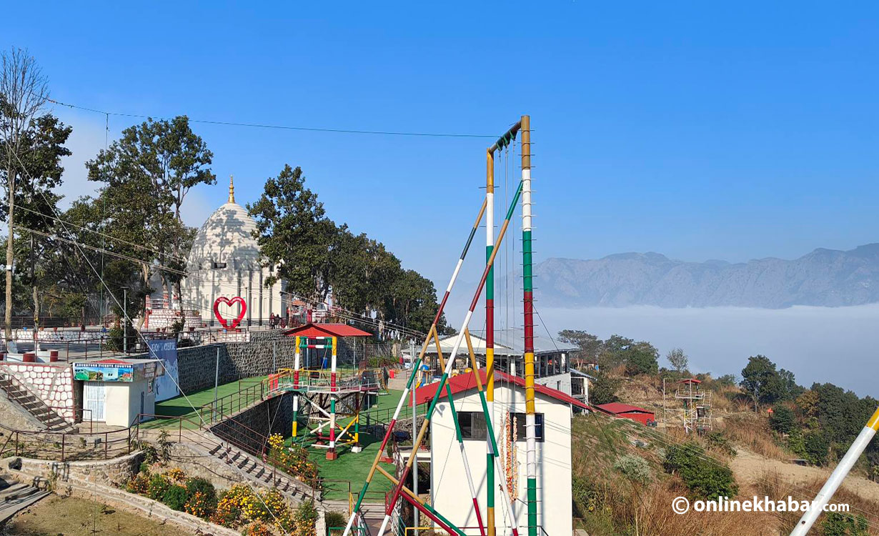 दशकौं सुनसान तिनाउको बसन्तपुरमा दुई वर्षमा पुगे साढे तीन लाख पर्यटक