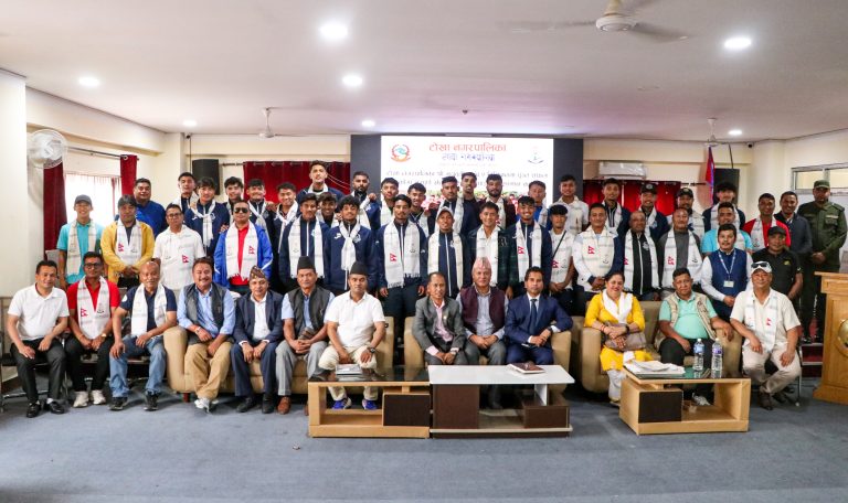 टोखा नगरपालिकाले श्री भगवती क्लबलाई एक करोड रुपैयाँ र भूतखेल मैदान दिने