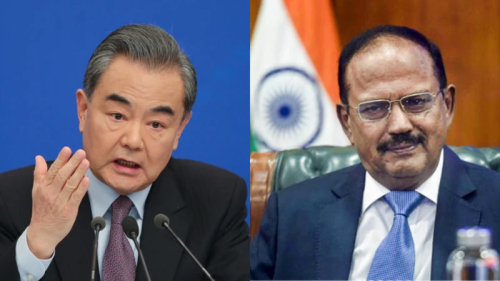 चिनियाँ विदेशमन्त्री र भारतका सुरक्षा सल्लाहकारबीच टेलिफोन वार्ता