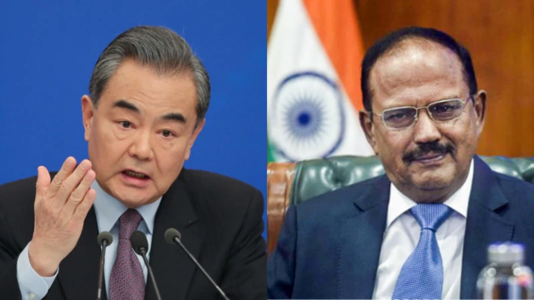 चिनियाँ विदेशमन्त्री र भारतका सुरक्षा सल्लाहकारबीच टेलिफोन वार्ता