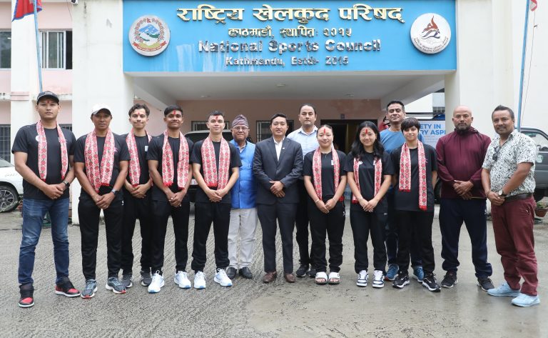 नेपाली टेबलटेनिस टोली उज्वेकिस्तान जाने