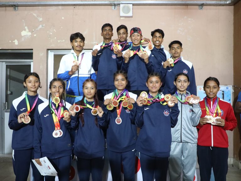 राष्ट्रपति रनिङ शिल्ड : एथलेटिक्समा बागमती टिम च्याम्पियन