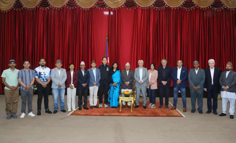 नेपाल खेलकुद र दौडका लागि उर्वर भूमि हो : राष्ट्रपति पौडेल