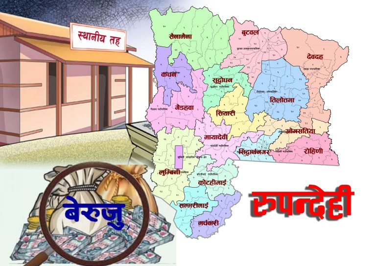 रुपन्देहीका पालिकाहरुमा ६९ करोड बढी बेरुजु, बुटवलमा सबैभन्दा धेरै